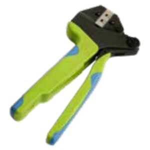 Pince manuelle à sertir (ISO 12098, ISO 7638-1, ISO 7638-2, ISO 1185 – Type N, ISO 3731 – Type S) pour socle de prise JAEGER Expert étanche (1,0-1,5mm² | 2,5mm² | 4,0mm²) «JAEGER Expert» Erich Jaeger 361069