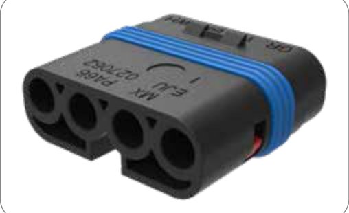 Porte-contact (SAE J1239) 4P/12V 100% étanche «JAEGER Expert» Erich Jaeger 383109