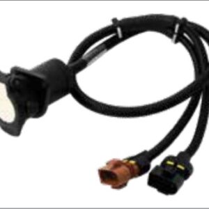 Câble d‘alimentation 15P/24V avec socle de prise 15P/24V (ISO 12098) et 2x connecteurs à 8P — 1,10 m Erich Jaeger 541128