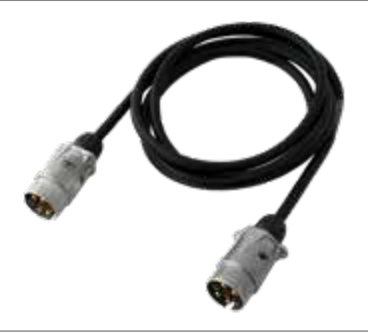 Câble (ISO 1724 – Type N) 7P/12V — 3,00 m, 6x 1,0mm² + 1x 1,5mm² Erich Jaeger 601043