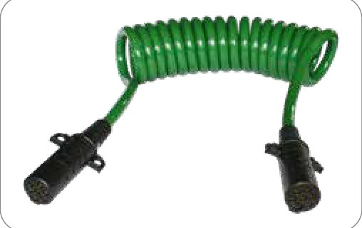Câble spiralé (SAE J560 Primary, ABS) 7P/12V «ExperTech™» — bulk packaging Erich Jaeger 611224