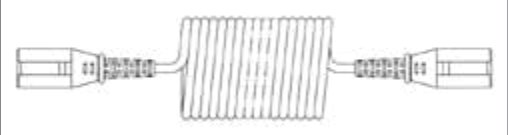 Cordon spiralé 7P/24V (ISO 1185 – Type N) — Version économique, Sans conditionnement Erich Jaeger 611246