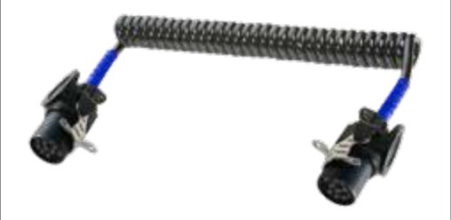Câble spiralé (ISO 12098 ADR) 15P/24V «JAEGER Basic» — 3,50 m Erich Jaeger 641326