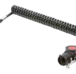 Câble spiralé (ISO 7638-1 ABS, EBS, ADR) 7P/24V 125°C «Euro 6» — Sachet plastique, 3,00 m Erich Jaeger 641327