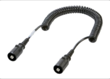 Câble spiralé (Sans norme) 1P/24V(300A) (noir, Masse) Erich Jaeger 651537