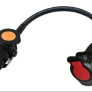 Câble Adaptateur avec fiche de prise 13P/24V (similaire ISO 12098) et socle de prise 15P/24V (ISO 12098) Erich Jaeger 711071
