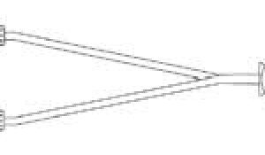 Câble Adaptateur avec fiche de prise 15P/24V (ISO 12098) et 2x fiches de prise 7P/24V en aluminium (ISO 1185 + ISO 3731) Erich Jaeger 711117