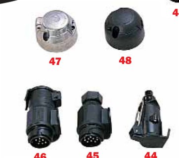 Adaptateur 13 plots mâles / 7 plots femelles Erdé 09191056