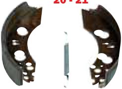 Kit garniture frein essieu GU 750 Freiné ALKO Erdé 09192737