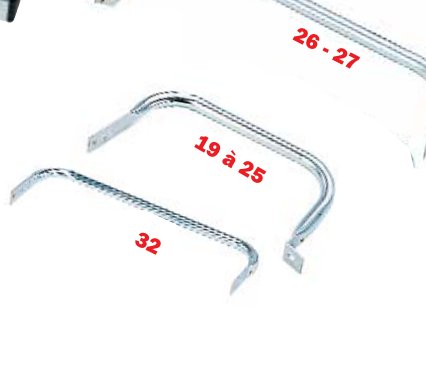 Rancher arrière CH 450/750 Erdé 09191456