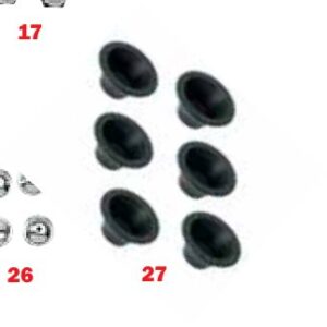 Coupelles de bâche — en plastique Erdé 09192747