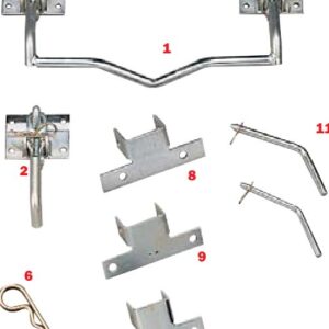 Fermeture de basculement double verrouillage Erdé 09191760