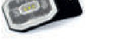 Feu de gabarit blanc LED 12-30 V Fristom FT-001 BI LED QS075