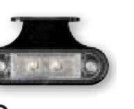 Feu de gabarit blanc LED Fristom FT-015 B+K LED