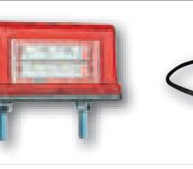 Eclaireur de plaque LED Fristom FT-016/A LED