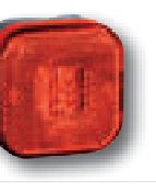 Feu de gabarit rouge LED Fristom FT-027 C LED