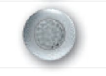 Plafonnier à LED, 21 LEDs, ronde avec cadre remplaçable, couleur argente Fristom FT-046 S LED