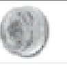 Feu de gabarit blanc LED 12-30 V Fristom FT-060 B LED
