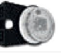 Feu de gabarit blanc LED 12-30 V Fristom FT-060 P B+K LED