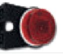Feu de gabarit rouge LED 12-30 V Fristom FT-060 P C+K LED