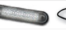 Feu de gabarit blanc LED 12-30 V Fristom FT-073 B LED LONG