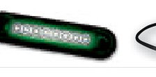 Feu de gabarit LED 12-30 V Fristom FT-073 ZIEL LED LONG DARK