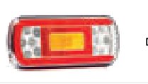 Feu arrière LED 5 fonctions — baïonnette 5 broches Fristom FT-130 NT PM LED BAJONET