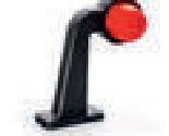Feux de gabarit corne rouge/blanc LED 12-30 V Fristom FT-147 F L B/C LED