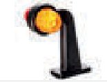 Feux corne décoratif rouge/orange LED 12-30 V Fristom FT-147 F L C/Z LED