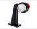Feux de gabarit corne rouge/blanc LED 12-30 V Fristom FT-147 F P B/C LED