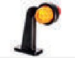 Feux corne décoratif rouge/orange LED 12-30 V Fristom FT-147 F P C/Z LED