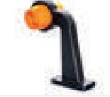 Feux corne décoratif orange LED 12-30 V Fristom FT-147 F Z/Z LED