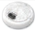 Plafonnier à LED, 12-30V, rond, blanc, avec interrupteur Fristom FT-160 B W LED