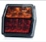 Feu arrière LED 3 fonctions 12 V — câble 1 m Fristom FT-222 LED