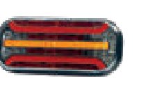 Feu arrière LED 5 fonctions 12-30 V — baïonnette 5 broches Fristom FT-230 NT COF LED DI BAJONET 5PIN