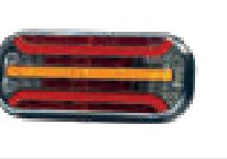 Feu arrière LED 5 fonctions 12-30 V — câble 1 m Fristom FT-230 NT COF LED DI