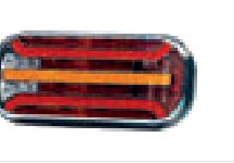 Feu arrière LED 6 fonctions 12-30 V — baïonnette 5 broches Fristom FT-230 PM LED DI BAJONET 5PIN