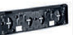 Cadre de plaque d’immatriculation avec éclairage intégré, 12–30V, câble 1,5m avec connecteur QS075 Fristom FT-264 LED QS075 M15