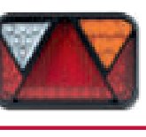 Feu arrière LED 6 fonctions droit 12 V — baïonnette 5 broches Fristom FT-270 P TB LED O COF BAJONET 5 PIN