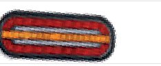 Feu arrière LED 3 fonctions 12-24 V — câble 1 m Fristom FT-320 LED