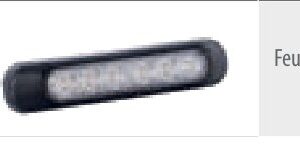 Feu arrière LED 1 fonctions 12/24 V — câble 1 m Fristom FT-334 LED