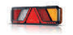 Feu arrière LED 24 V — connecteur AMP 7 broches, connecteur Superseal Fristom FT-700-066 P LED AMP 7PIN+SS