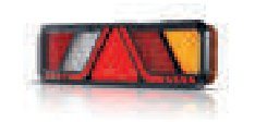 Feu arrière LED droit 24 V — câble 2.5 m Fristom FT-700-066 P LED