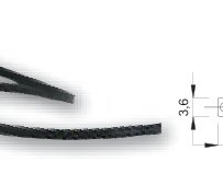 Câble rectangulaire 2×0 Fristom LGY 2×0.75