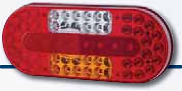 Feu arrière LED 6 fonctions droit Hella 2VP 357 016-021