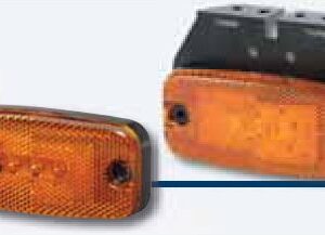 Feu de position latéral LED avec support Hella 2PS 357 008-011