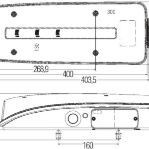 Feu arrière LED droit Hella 2VP 012 381-261