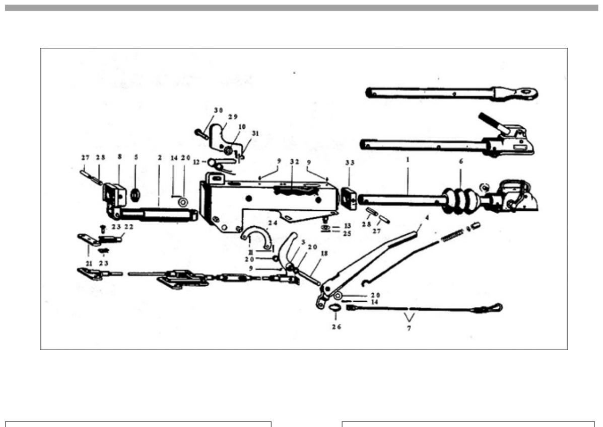 Vue éclatée Commande de freinage Grümer AKP 2720