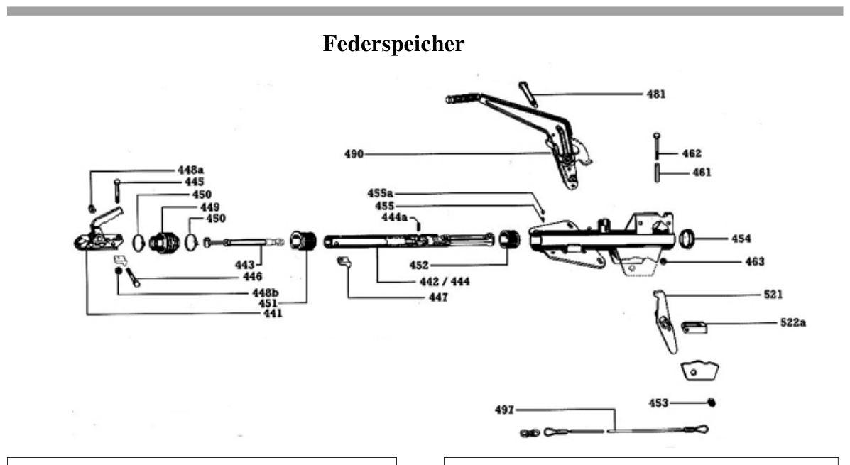 Vue éclatée Commande de freinage Peitz PAV/SR 0,7-2,7 Neu mit Zusatz X z.B. 2.0 Ausf. MX