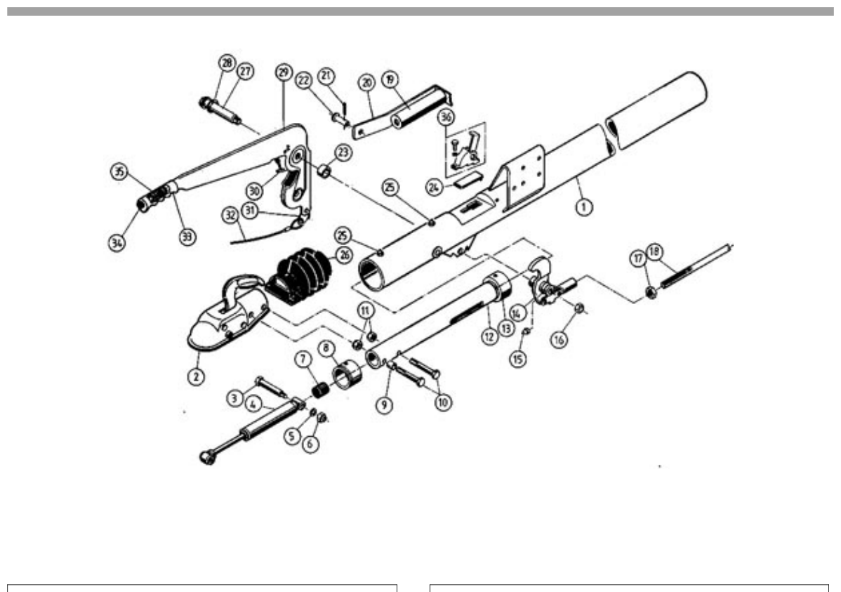 Vue éclatée Commande de freinage AL-KO 131 R Federspeicher bis 12/1988